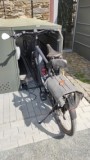 Hessenpark: neue Fahrradboxen, hier: Nutzungsbeispiel